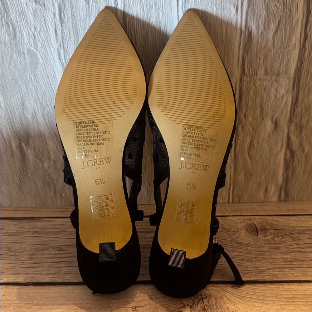 Mesh slingback heels - Picture 4 of 5